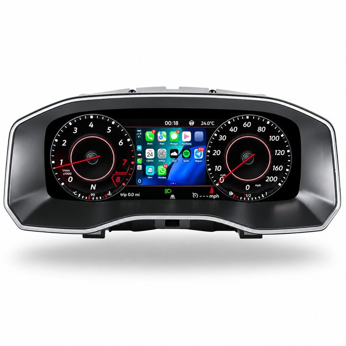 Volkswagen Amarok 2017–2020 Virtual Cockpit digital dashboard and instrument-cluster upgrade
