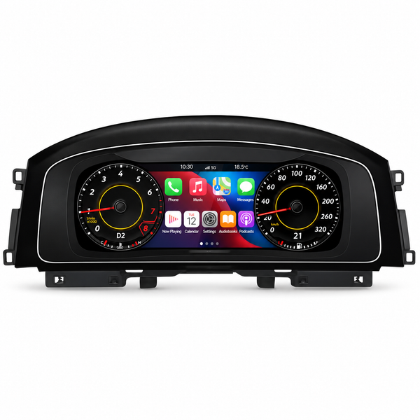Volkswagen Golf MK7 and MK7.5 2013–2021 Virtual Dashboard digital instrument cluster upgrade
