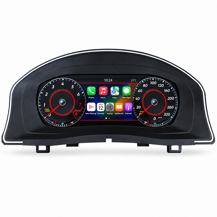 Volkswagen Golf MK5 2003–2008 Virtual Dashboard digital instrument cluster upgrade
