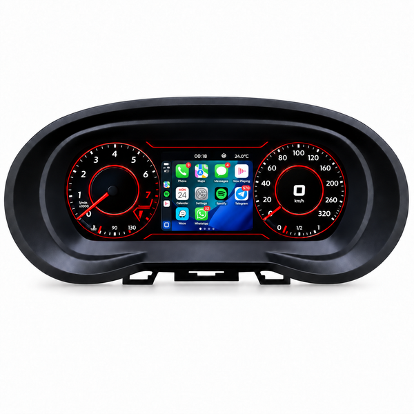Volkswagen Polo MK5 6R 2009–2014 Virtual Dashboard digital instrument cluster upgrade
