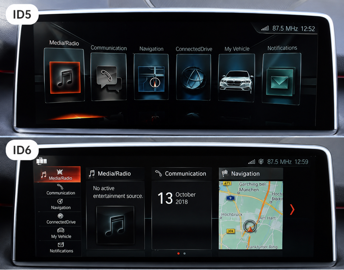 BMW X5 / X6 Android Apple CarPlay & Android Auto Screen (F15/F16)