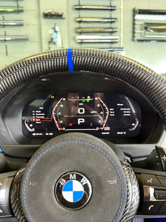 BMW VIRTUAL DASHBOARD