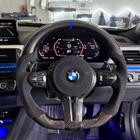 BMW F Series Carbon Fibre Steering Wheel