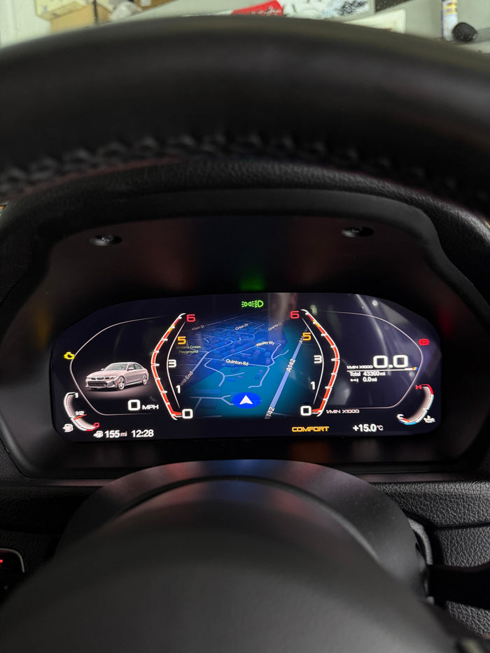 BMW 1 Series F20/F21 Virtual Dashboard Digital Cluster (2012-2019)