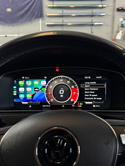 VW AFTERMARKET VIRTUAL DASHBOARD