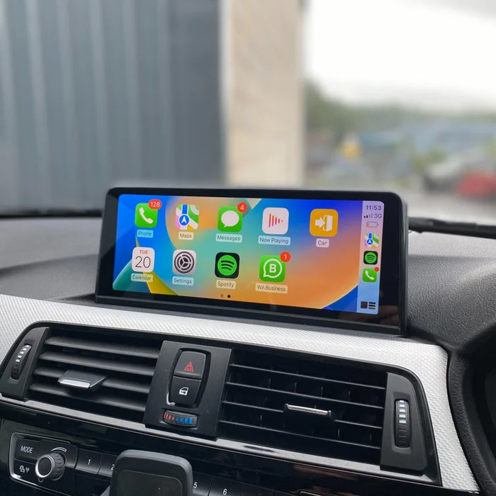 BMW 3 Series F30 F31 F34, 4 Series F32 F33 F36 and F80 F82 EVO Android Apple CarPlay Android Auto Screen Upgrade