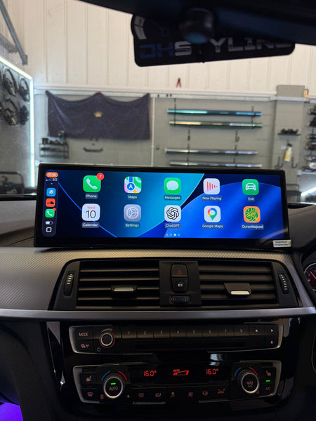 BMW 3 & 4 Series Android Apple CarPlay & Android Auto Screen (F30-F36)