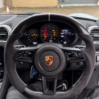 Porsche Carbon Fibre Steering Wheel