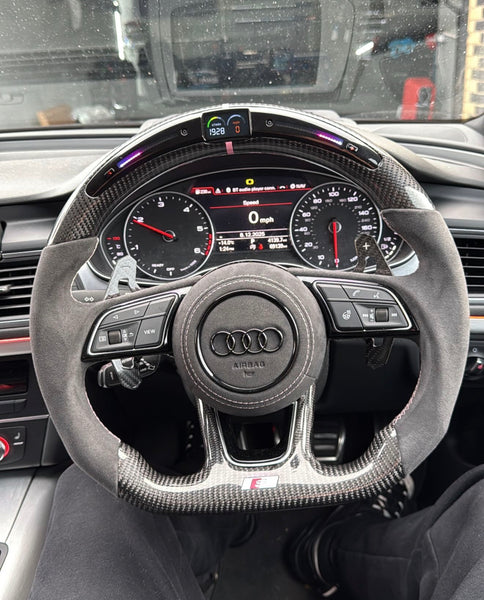 Audi Carbon Fibre Steering Wheel (Customise)