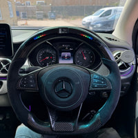 Mercedes Benz X-Class Custom Carbon Fibre Steering Wheel 2017 -  2020