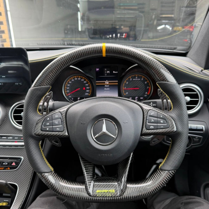 Mercedes Benz X-Class Custom Carbon Fibre Steering Wheel 2017 -  2020