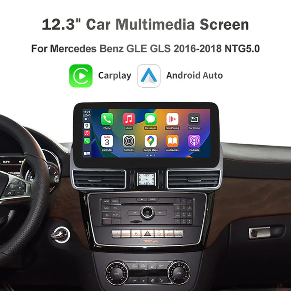 Mercedes GLE / GLS 12.3" CarPlay Screen 2016-2018