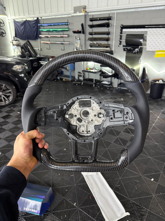 Volkswagen Golf MK7 / MK7.5 Carbon Fibre Steering Wheel