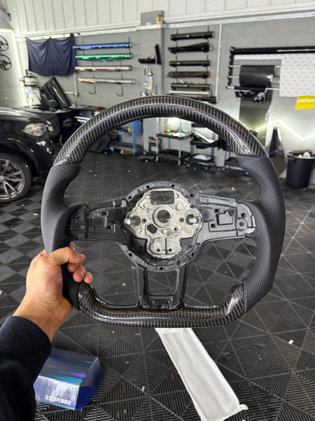 Volkswagen Golf MK7 / MK7.5 Carbon Fibre Steering Wheel