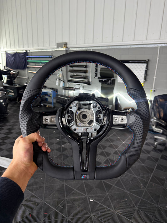 BMW F-Series Leather Steering Wheel