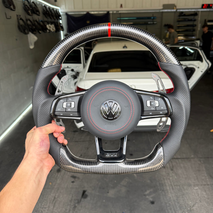 Volkswagen Scirocco Carbon Fibre Steering Wheel 2008-2017