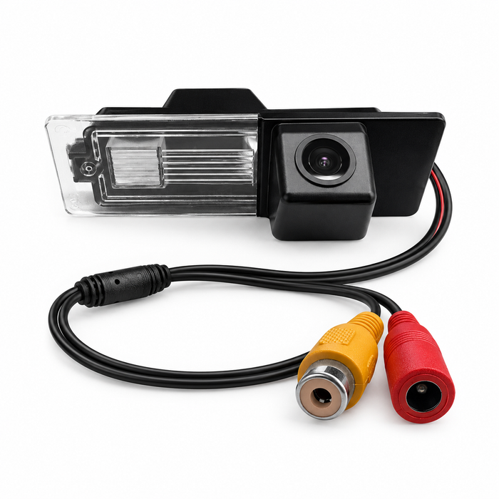 DHStyling OEM-style number plate light replacement reverse camera for BMW 6 Series E63, E64, F06, F12 and F13, covering 2003–2018
