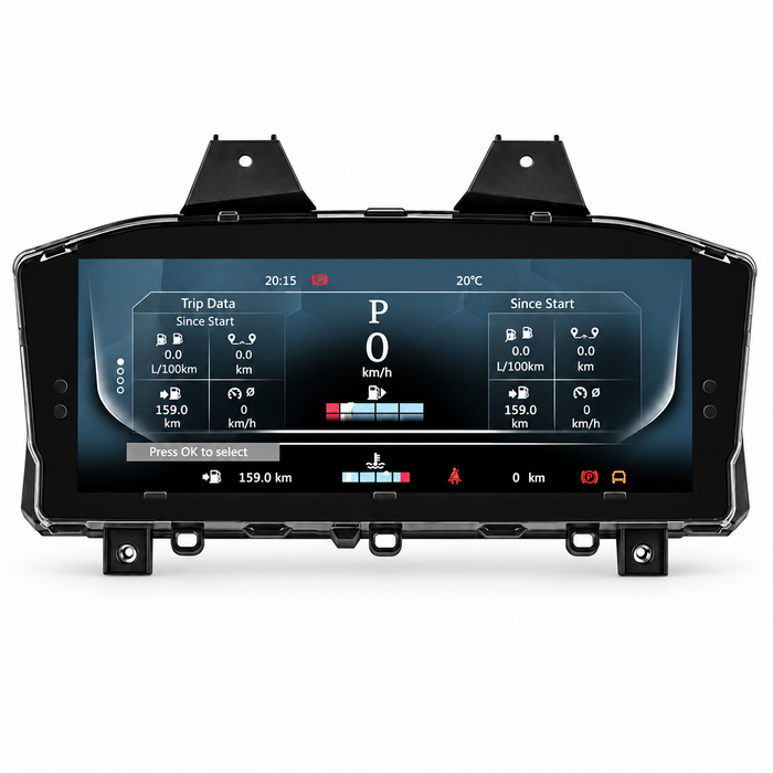 DHStyling virtual cockpit digital instrument cluster upgrade for Land Rover Discovery 5 L462 2017–2021