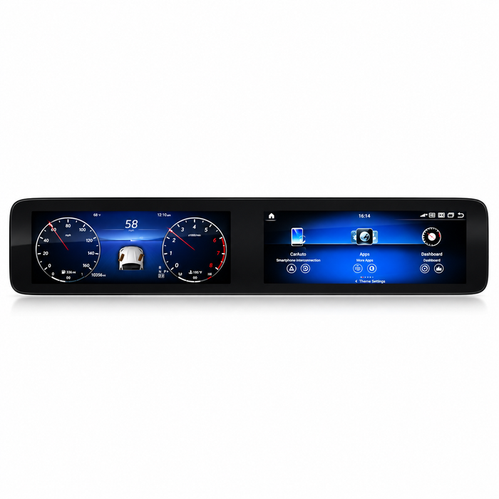 DHStyling dual screen and digital cockpit upgrade for Mercedes-Benz S-Class W222 2013–2017