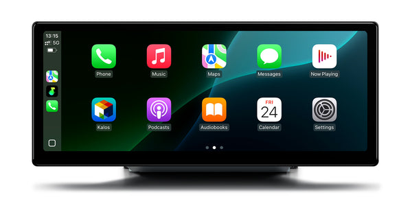 Audi A3 8V 2012–2020 Android screen and Virtual Cockpit sync combo displaying Apple CarPlay
