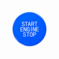 DHStyling replacement engine start/stop button for BMW E-Series cars equipped with an original start/stop button