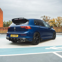 VW GOLF MK8 R 2020+ CARBON FIBRE DIFFUSER - CT DESIGN