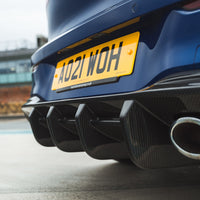 VW GOLF MK8 R 2020+ CARBON FIBRE DIFFUSER - CT DESIGN