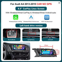 AUDI A4 CARPLAY SCREEN 2013 - 2015
