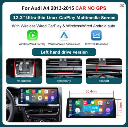 AUDI A4 2013-2015 CARPLAY SCREEN