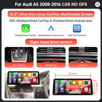 AUDI A5 CARPLAY SCREEN 2008 - 2016
