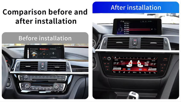 BMW Digital Touch Screen Air Conditioning LCD Panel For 3 & 4 Series