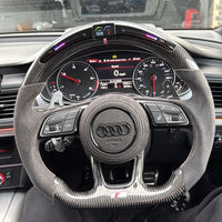 Audi A5 S5 RS5 B9 Custom Carbon Fibre Steering Wheel 2017-2024