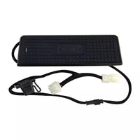 DHStyling black wireless phone charging pad with plug-and-play wiring for BMW 3 and 4 Series F-Series models from 2016 onwards