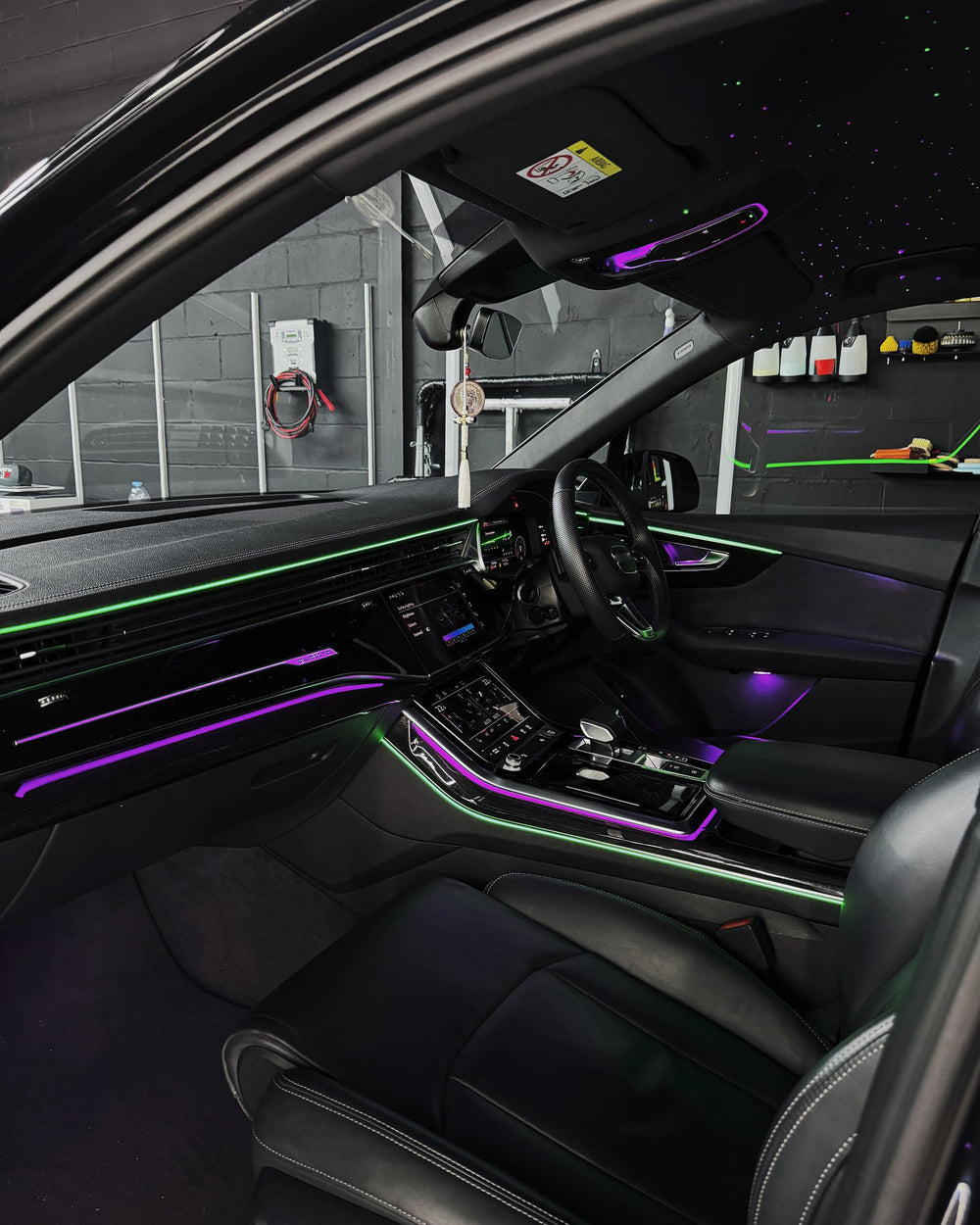 Audi A7 C8 Full Interior Ambient Lighting Kit – 2018–2025
