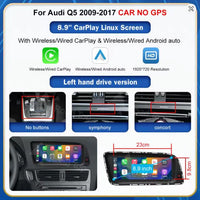 AUDI Q5 CARPLAY SCREEN 2009 - 2017