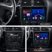 Peugeot 406 1999–2004 Android 15 touchscreen car stereo with Wireless Apple CarPlay and Android Auto
