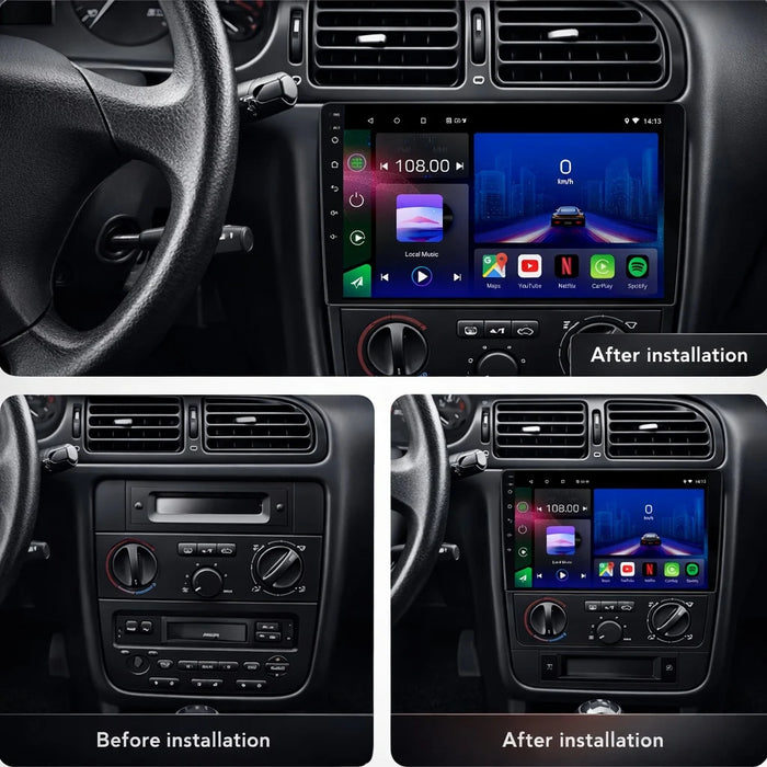 Peugeot 406 Android 15 Car Stereo Head Unit (1999–2004)