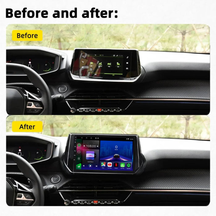 Peugeot 208 & 2008 Android 15 Car Stereo Head Unit (2019–2026)