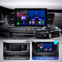 Peugeot 508 and 508 SW 2011–2018 Android 15 touchscreen stereo with Wireless Apple CarPlay and Android Auto
