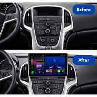 Vauxhall Astra J 2009–2015 Android 15 touchscreen car stereo with Wireless Apple CarPlay and Android Auto
