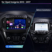 Vauxhall Insignia 2013–2017 Android 15 touchscreen car stereo with Wireless Apple CarPlay and Android Auto
