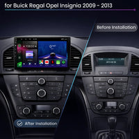 Vauxhall Insignia 2008–2013 Android 15 touchscreen car stereo with Wireless Apple CarPlay and Android Auto
