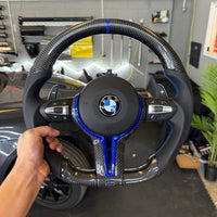 Custom BMW F-Series Carbon Fibre Steering Wheel
