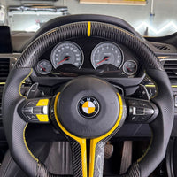Custom BMW F-Series Carbon Fibre Steering Wheel