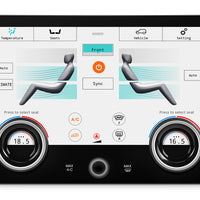 Range Rover Sport (L494, 2013–2018) Climate Control Touch Panel