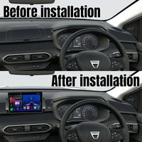 Dacia Sandero 2021–2024 Android 15 car stereo with Wireless Apple CarPlay and Android Auto

