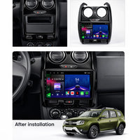 Dacia Duster 2015–2018 Android 15 car stereo with Wireless Apple CarPlay and Android Auto

