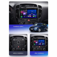 Kia Proceed 2006–2012 Android 15 touchscreen car stereo with Wireless Apple CarPlay and Android Auto
