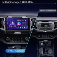 Kia Sportage 2010–2016 Android 15 touchscreen car stereo with Wireless Apple CarPlay and Android Auto
