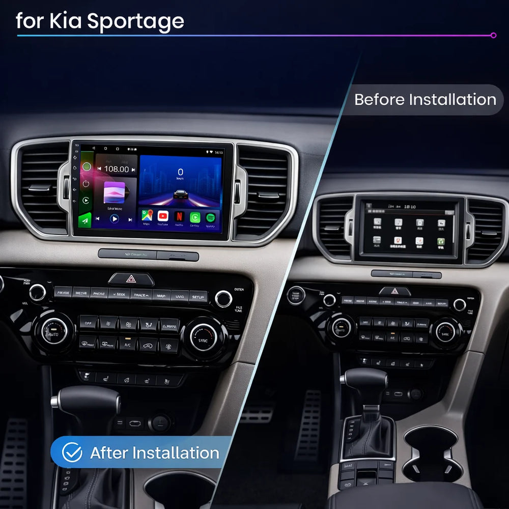 Kia Sportage Android 15 Car Stereo Head Unit (2015–2020)